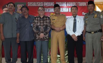 Sosialisasi Tentang UU No.7 Tahun 2017 Yang Diadakan KESBANGPOL Provinsi Bengkulu