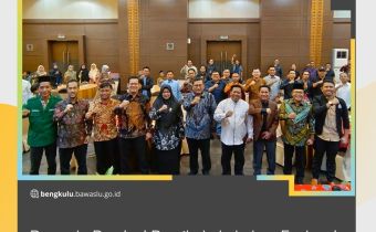 Bawaslu Provinsi Bengkulu Lakukan Evaluasi Pengawasan Pemilihan Serentak 2024