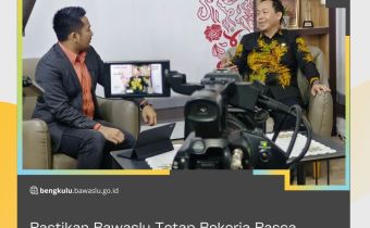 Pastikan Bawaslu Tetap Bekerja Pasca Tahapan, Sapni Syahril Jelaskan dalam Talkshow Selamat Pagi Bengkulu RBTV
