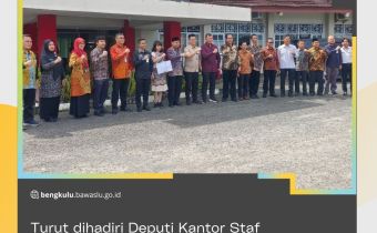 Turut dihadiri Deputi Kantor Staf Kepresidenan, Sapni Syahril ikuti Verifikasi Indeks Demokrasi Indonesia bersama Kesbangpol