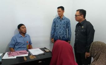 Ketua BAWASLU Provinsi Bengkulu Melakukan Supervisi Pembentukan Pengawas TPS