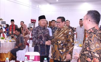 Dinner & Ramah Tamah Gubernur Bengkulu Bersama Peserta Rakertek Evaluasi Penyelsaian Sengketa Proses Pemilu 2019 dan Persiapan Penyelsaian Sengketa Pemilu 2020 Gelombang III