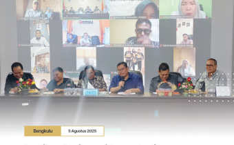 Pastikan Eksistensi Bawaslu di Luar Tahapan Pemilu, Bawaslu Provinsi Bengkulu lakukan Persiapan Kegiatan Penguatan Kelembagaan Bawaslu Se-Provinsi Bengkulu