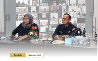Bawaslu Provinsi Bengkulu ikuti Rakor Penilaian Keterbukaan Informasi Publik oleh Bawaslu RI