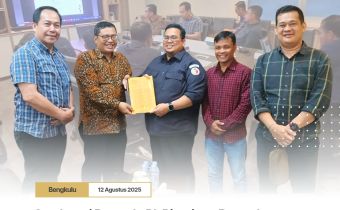 Sambangi Bawaslu RI, Pimpinan Bawaslu Provinsi Bengkulu lakukan Konsultasi Kesiapan Pelaksanaan Penguatan Kelembagaan dan Dukungan Pembangunan Gedung Kantor Bawaslu Provinsi Bengkulu