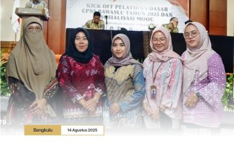 Kick Off Latsar CPNS, Bawaslu Berharap dapat membentuk CPNS yang berkarakter Unggul