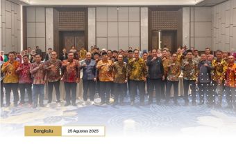 Buka Kegiatan Fasilitasi Penguatan Kelembagaan, Totok Hariyono: Bawaslu bukan hanya sebagai Pekerja Pemilu, Tetapi juga Pekerja Demokrasi