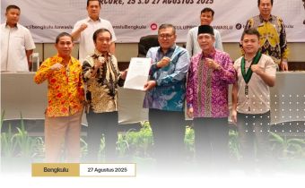 Tutup Kegiatan Fasilitasi Penguatan Kelembagaan, Bawaslu Provinsi Bengkulu Telurkan Sejumlah Rekomendasi Strategis kepada Bawaslu RI