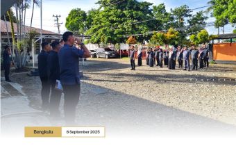 Apel Pagi Pekanan, Wujud Kesiapan Jajaran di Luar Tahapan Pemilu dan Pemilihan