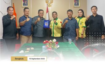 Terima Audiensi Pemuda Katolik Daerah Bengkulu, Sentuh pembahasan Pengawasan Partisipatif dan Potensi Kolaborasi