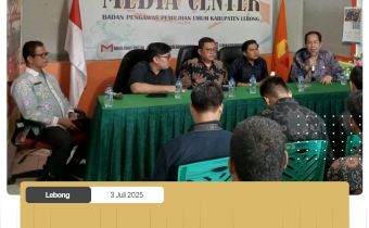 Perkuat Kelembagaan, Ketua dan Kepala Sekretariat Bawaslu Provinsi Bengkulu lakukan Supervisi ke Bawaslu Kabupaten Lebong