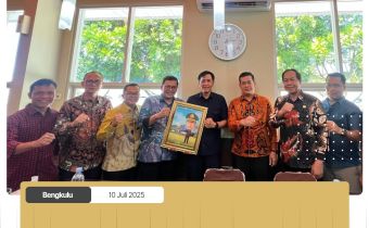 Konsolidasi dan Ramah Tamah Pimpinan Bawaslu Provinsi Bengkulu Bersama Direskrimum