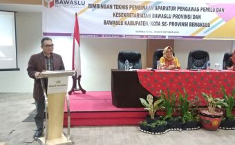 Parsadaan Harahap : Ingat Bawaslu Kab/Kota sudah Permanen jangan sampai masih terkesan Lembaga Ad-Hoc dimata publik