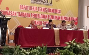 Pematangan Tahapan Pengawasan Pemilihan Kepala Daerah 2020