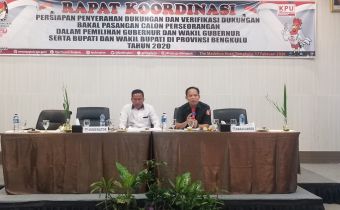 Persiapan Penyerahan dan Verifikasi Dukungan Bakal Calon Perseorangan, Halid: Harus ada persamaan persepsi antara KPU dan Bawaslu