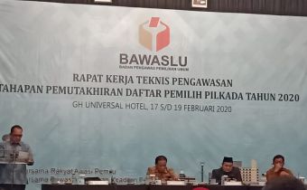 Abhan : Cegah Konflik Pilkada, Berikan support maksimal terhadap kerja pengawasan !