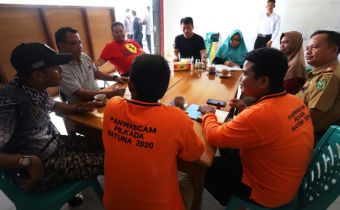 Bagja Tinjau Panwascam di Pulau Terdepan Natuna