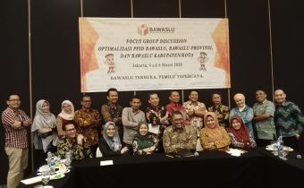 FGD OPTIMALISASI PPID BAWASLU, BAWASLU PROVINSI DAN BAWASLU KABUPATEN/KOTA