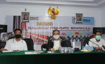 SOSIALISASI PENGENDALIAN GRATIFIKASI BAWASLU PROVINSI DAN BAWASLU KABUPATEN/KOTA SE-PROVINSI BENGKULU