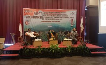 RAPAT KOORDINASI PENINGKATAN KAPASITAS PENANGANAN PELANGGARAN ADMINISTRASI PEMILIHAN GUBERNUR DAN WAKIL GUBERNUR SERENTAK DENGAN PEMILIHAN BUPATI DAN WAKIL BUPATI 2020