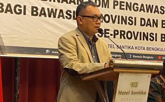 Bawaslu Provinsi Bengkulu Gelar Pembinaan SDM Selaku Mesin Penggerak Roda Organisasi