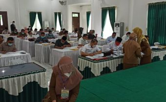 Bawaslu Awasi Tes Psikometri dan Wawancara Bakal Pasangan Calon Gubernur dan Bupati Pemilihan 2020 di Bengkulu