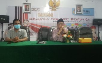 Ketua Bawaslu Provinsi Bengkulu mengikuti Prosesi Pelantikan PJS Bupati Bengkulu Utara, Bengkulu Selatan, dan Lebong