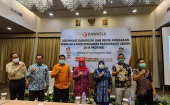 DISEMINASI KURIKULIUM DAN REVIU ANGGARAN SEKOLAH KADER PENGAWASAN PARTISIPATIF (SKPP) DI 19 PROVINSI