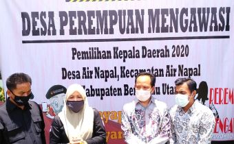 Koordiv Penindakan Pelanggaran Bawaslu Provinsi Bengkulu Hadiri Launching Desa Perempuan Mengawasi*