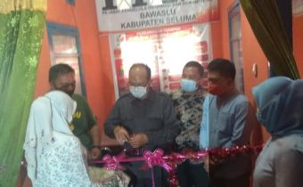 Ediansyah Hasan Resmikan PPID Bawaslu Kabupaten Seluma