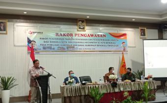 Abhan hadiri Rakor Pengawasan Logistik Bawaslu Kota Bengkulu