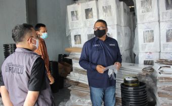 KUNJUNGAN ANGGOTA BAWASLU REPUBLIK INDONESIA PADA TAHAPAN REKAPITULASI PASCA PUNGUT HITUNG: FRITZ EDWARD SIREGAR DI PROVINSI BENGKULU