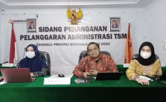 Monev Pelaksanaan Anggaran Bawaslu Provinsi Tahun 2020