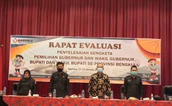 Evaluasi Penyelesaian Sengketa Pilkada Serentak Provinsi Bengkulu Tahun 2020