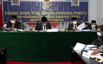 Sidang Pertama Dugaan Pelanggaran Kode Etik KPU Kepahiang