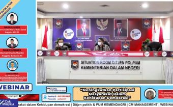 Webinar: Meningkatkan Partsisipasi Masyarakat dalam Kehidupan Demokrasi