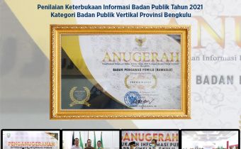 Selamat Bawaslu Provinsi Bengkulu Raih Anugerah Keterbukaan Informasi Publik