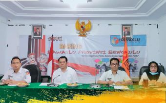 Rapat Pembahasan Program Kerja Humas dan Datin Bawaslu Provinsi Bengkulu