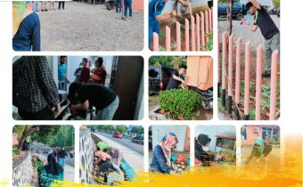 Jaga Kebersihan Lingkungan Kantor, Bawaslu Provinsi Bengkulu Gelar Jumat Bersih