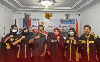 Audiensi DPM Unived ke Bawaslu Provinsi Bengkulu