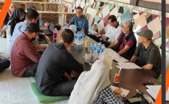 Rapat Koordinasi dan Sinkronisasi Kerja Timsel Calon Anggota Bawaslu Provinsi Bengkulu Periode 2022-2027