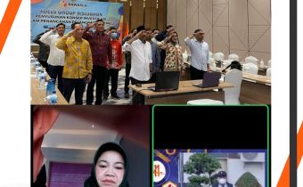 Giat Tak Mengurangi Semangat, Ketua dan Anggota Bawaslu Provinsi Bengkulu Ikut Apel Siaga Via Daring