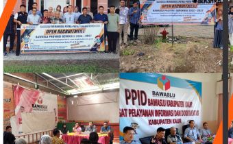 TIM SELEKSI KOMISIONER BAWASLU PROVINSI BENGKULU PERIODE 2022 S.D 2027 MELAKUKAN SOSIALISASI KE KABUPATEN/KOTA SE-PROVINSI BENGKULU