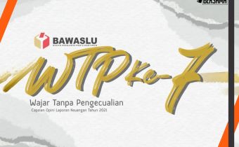 Bawaslu Raih Predikat WTP Ke-7 dari BPK