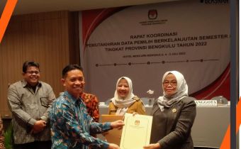 Patimah Siregar Mengapresiasi KPU Provinsi Bengkulu Dalam Penyusunan Data Pemilih Berkelanjutan