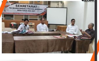 Timsel Bawaslu Provinsi Bengkulu Terima Kunjungan PoldaÂ 