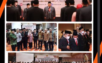 Anggota Bawaslu Provinsi Bengkulu Periode 2022-2027 Resmi Dilantik