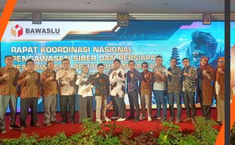 Rakornas Pengawasan Siber dan Persiapan Pengawasan Penyusunan Daftar Pemilih Pemilu Tahun 2024