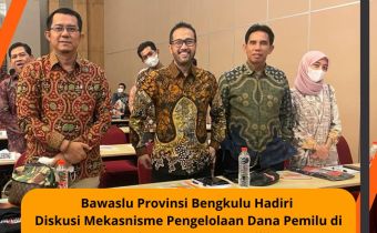 Tingkatkan Tata Kelola Anggaran Guna Mendukung Kesusksesan Pemilu dan Pemilihan, Bawaslu Gelar Diskusi Mekanisme Pengelolaan Dana Pemilu