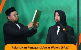 Pelantikan Pengganti Antar Waktu (PAW) Bawaslu Kabupaten Kaur